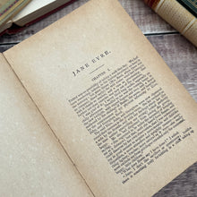 Load image into Gallery viewer, Rare Jane Eyre by Charlotte Bronte Floral Binding Late Victorian Book
