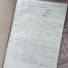 Load image into Gallery viewer, Early Victorian Hand Written Manuscript by a Vicar; Recording Day to Day Life &amp; Tribulations
