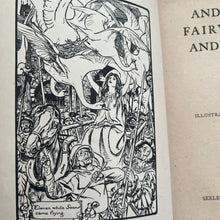Load image into Gallery viewer, Hans Christian Andersen's Fairy Tales Antique Book with Floral Gilt Spine
