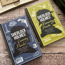 Load image into Gallery viewer, Sherlock Holmes Puzzle Book Set; Cunning Puzzles and Elementary Puzzles
