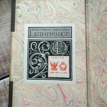 Load image into Gallery viewer, 1891 Volume II of The Works of Herrick; Fine Half Leather Binding by Zaehnsdorf
