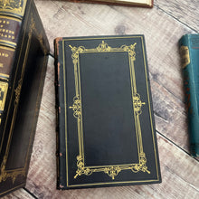 Load image into Gallery viewer, Lives of The Queens of Scotland and English Princesses Early Victorian Leather Set
