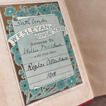 Load image into Gallery viewer, Gentleman Jim by Mrs E Prentiss; Edwardian Antique Book with Floral Binding

