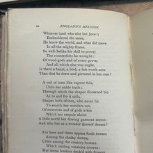 Load image into Gallery viewer, 1899 England's Helicon Collection of Lyrical and Pastoral Poetry
