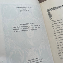 Load image into Gallery viewer, 1948 Cranford by Mrs Elizabeth Gaskell Illustrated by Joan Hassall Quarter Morocco
