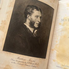 Load image into Gallery viewer, 1909 The Poetical Works of Matthew Arnold; Quarter Bound Vellum Edwardian Book
