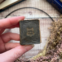Load image into Gallery viewer, Bible in Miniature; Illustrated Full Leather Book for the Pocket
