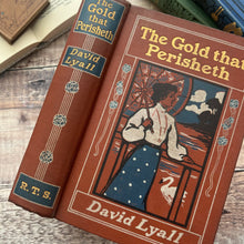 Load image into Gallery viewer, The Gold That Perisheth by David Lyall Beautiful Pictorial Floral Binding Book
