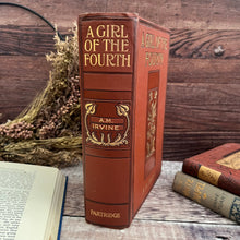 Load image into Gallery viewer, A Girl of the Fourth by Amy Irvine Beautiful Art Nouveau Book
