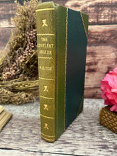 Load image into Gallery viewer, 1958 The Compleat Angler by Izaac Walton; Rebound in Half Leather
