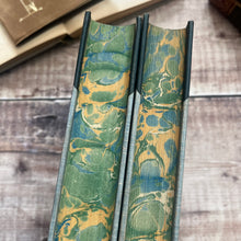 Load image into Gallery viewer, Collection of 2 Half Leather Thomas Hardy Books Marbled Edges Early 1920&#39;s
