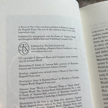 Load image into Gallery viewer, A Room of One&#39;s Own by Virginia Woolf Folio Society Edition with Slipcase 2017 Book
