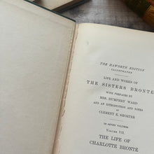 Load image into Gallery viewer, 1900 The Life of Charlotte Bronte by Mrs Elizabeth Gaskell Beautiful Binding
