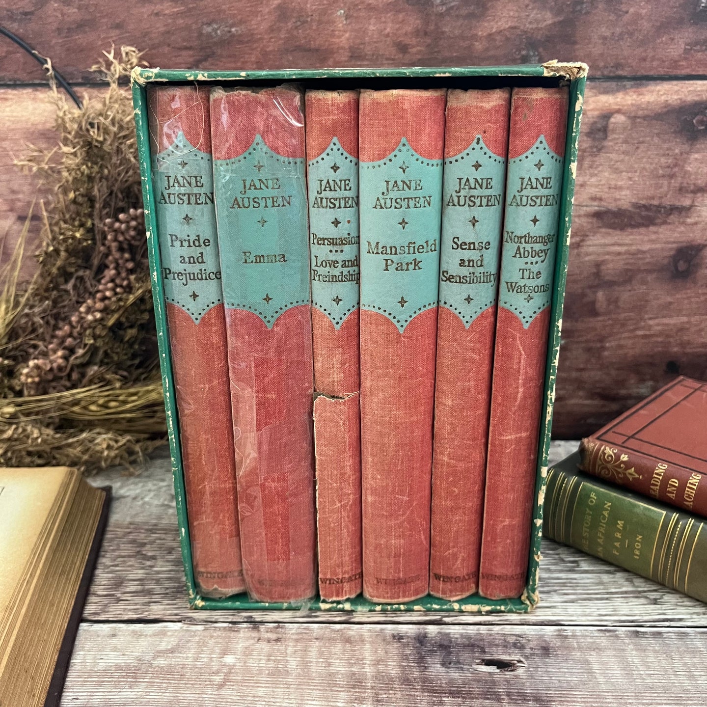 1948 Box Set of the Works of Jane Austen Chawton Edition Complete Collection