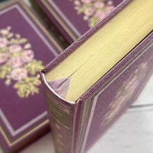Load image into Gallery viewer, Collection of Three French Books by Comtesse de Segur; Floral Lilac Bindings 1979

