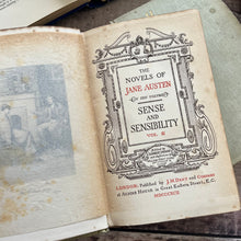 Load image into Gallery viewer, Sense and Sensibility by Jane Austen Late Victorian Two Volume Illustrated Books
