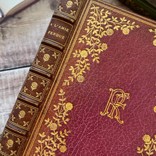 Load image into Gallery viewer, 1903 A l'Amie Perdue; Stunning Full Morocco Binding by P.B.Sanford
