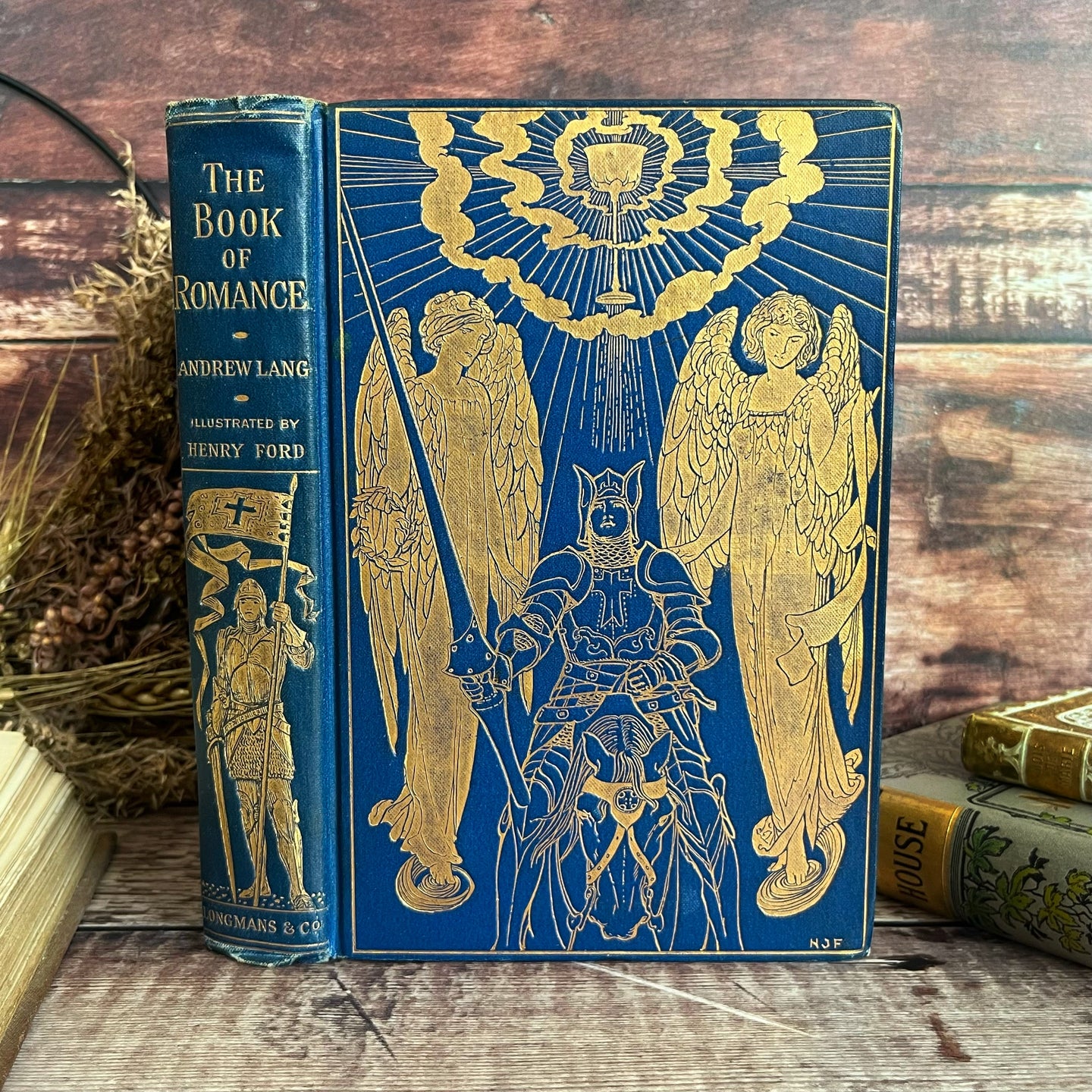 First Edition 1902 The Book of Romance by Andrew Lang Edwardian Illustrated