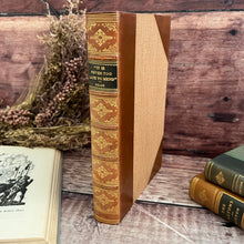 Load image into Gallery viewer, 1925 It Is Never Too Late to Mend by Charles Reade Half Calf Leather Book Marbled

