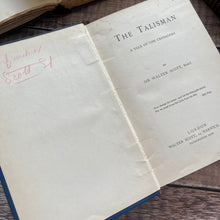 Load image into Gallery viewer, The Talisman by Walter Scott A Tale of the Crusaders Floral Binding Antique Book
