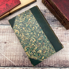 Load image into Gallery viewer, 1896 Barabbas by Marie Corelli Half Leather with Marbling Book
