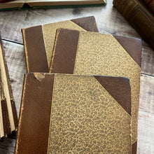 Load image into Gallery viewer, Collection of the Works of Jane Austen Half Leather Bound Victorian Books
