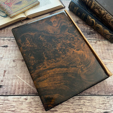 Load image into Gallery viewer, 1866 Antique Poetry Book: Faux Tortoiseshell &amp; Gilt Victorian Binding (Et)
