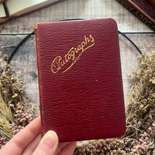 Load image into Gallery viewer, Edwardian Full Leather Book; with Original Verse, Watercolours and Drawings
