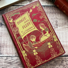 Load image into Gallery viewer, Bogie and Fluff by L.E.Tiddeman; Beautiful Late Victorian Cloth Binding
