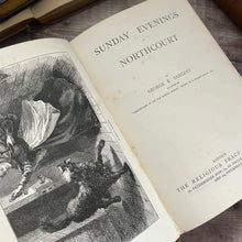 Load image into Gallery viewer, Antique Book Stack with Three Beautiful Floral Bindings
