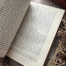 Load image into Gallery viewer, Quarter Vellum Book of Across the Plains Etc by Robert Louis Stevenson
