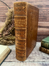 Load image into Gallery viewer, 1856 The Poetical Works of Longfellow; Full Morocco Gilt Gauffered Edges
