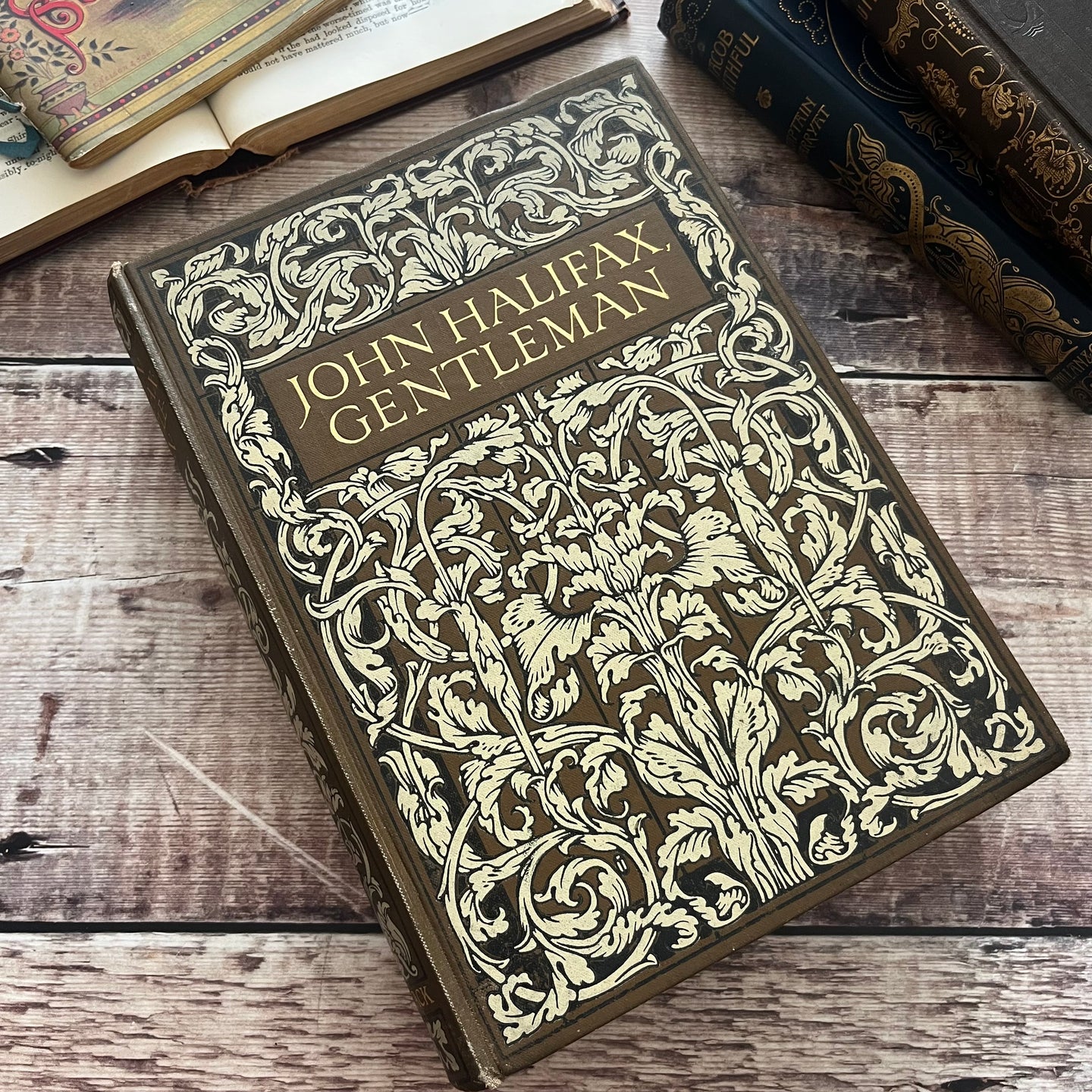 1912 John Halifax, Gentleman AA Turbayne Binding Book