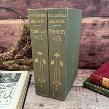 Load image into Gallery viewer, Shirley by Charlotte Bronte 1905 Edwardian Two Volume Edition Illustrated
