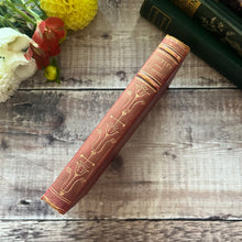 Load image into Gallery viewer, Shirley by Charlotte Bronte Quarter Leather Edwardian Book Everyman Library
