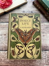 Load image into Gallery viewer, Rare 1921 Insect Life by C.A.Ealand First Edition Antique Illustrated Book
