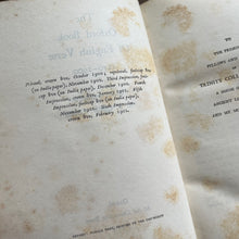 Load image into Gallery viewer, 1902 English Verse from 1250 to 1900 Half Leather Fine Binding with Floral Gilt

