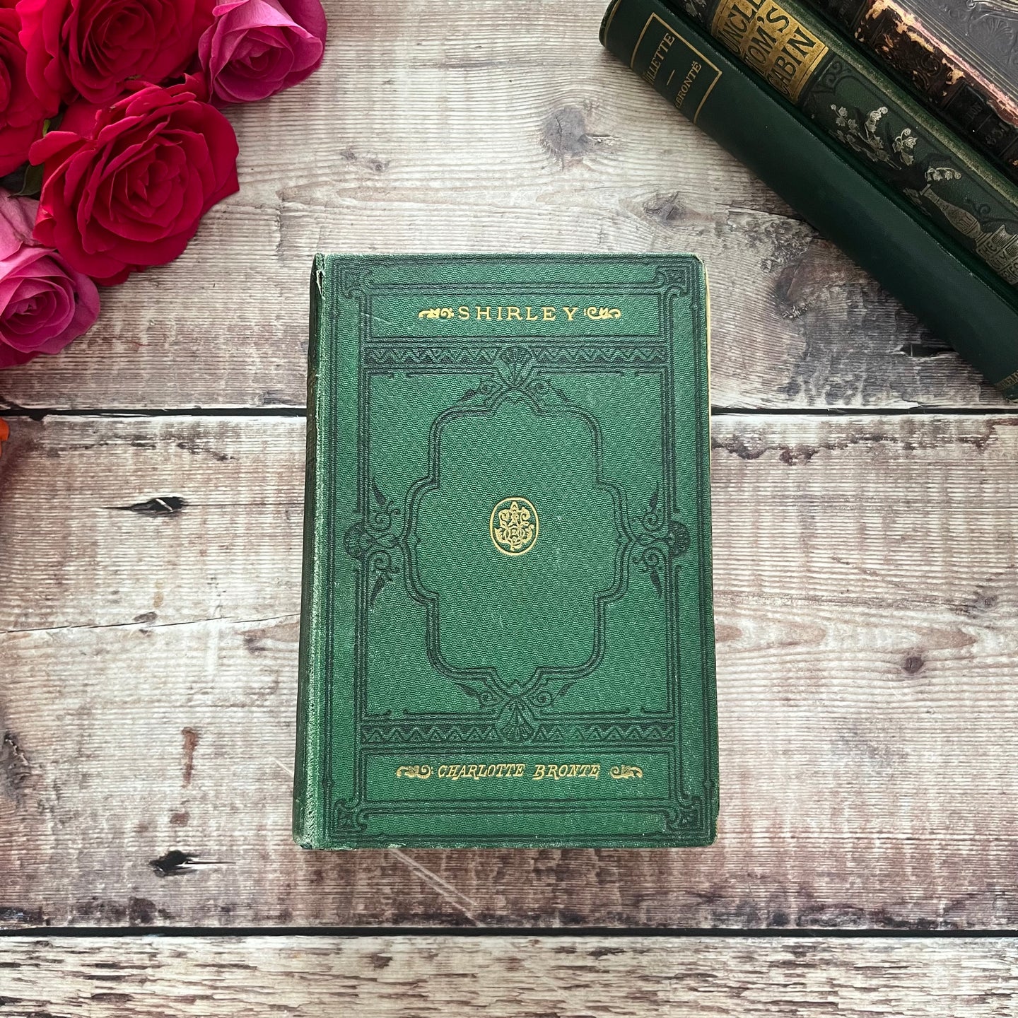 1880 Shirley by Currer Bell (Charlotte Bronte) Victorian 19th Century Book