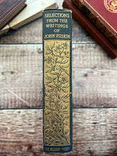 Load image into Gallery viewer, 1907 Selections from the Writings of John Ruskin; Floral Binding
