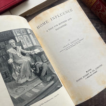 Load image into Gallery viewer, Home Influence by Grace Aguilar Art Nouveau Book by James Nisbet
