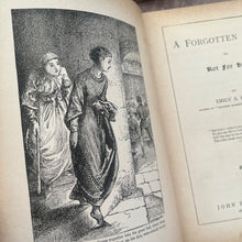 Load image into Gallery viewer, A Forgotten Hero by Emily S Holt Late Victorian Book with Floral Binding
