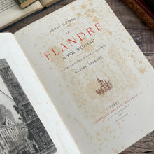 Load image into Gallery viewer, 1883 First Edition La Flandre a Vol D'Oiseau; Flanders as the Crow Flies; Illustrated
