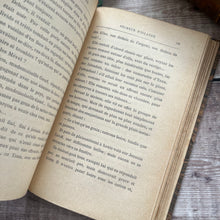 Load image into Gallery viewer, Quarter Leather French Book with Pretty Floral Decoration; Lovely Antique Book
