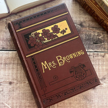 Load image into Gallery viewer, The Poetical Works of Mrs Elizabeth Barrett Browning; Victorian 19th Century Antique Book

