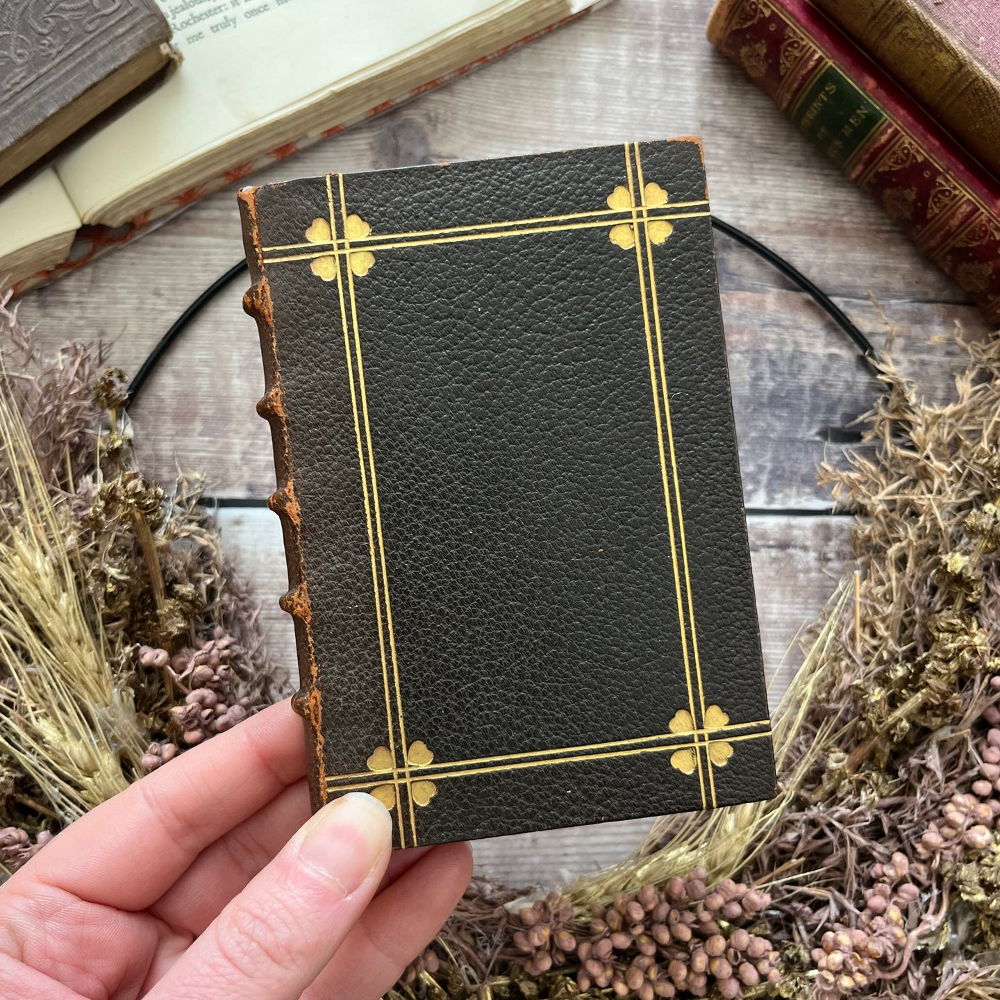 1901 A Selection from the Poems of John Greenleaf Whittier Arts and Crafts Binding