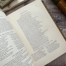 Load image into Gallery viewer, 1887 The Poetical Works of Longfellow Full Tree Calf Leather Binding
