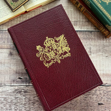 Load image into Gallery viewer, Henry VIII by Jasper Ridley; SIGNED; In Custom Full Morocco binding with Gilt
