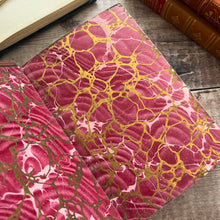 Load image into Gallery viewer, The Old Wives&#39; Tale by Arnold Bennett Half Calf Leather Antique Book Marbled
