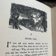 Load image into Gallery viewer, J M Barrie's Peter Pan in Kensington Gardens;  Illustrated Arthur Rackham

