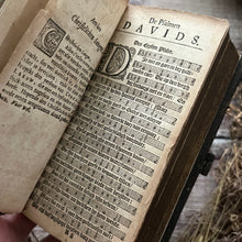 Load image into Gallery viewer, 1665 Dutch Book of Psalms Full Leather Binding with Clasp and Gauffered Edges
